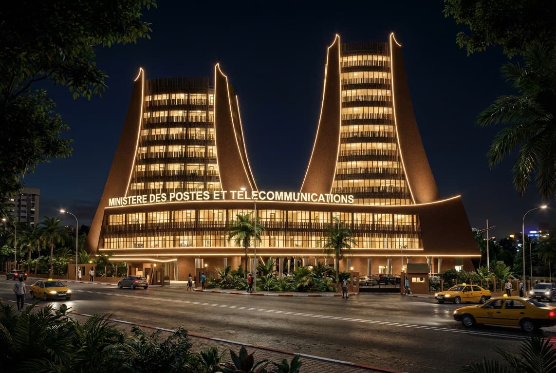 Immeuble BEAC Cameroun - Vue 3